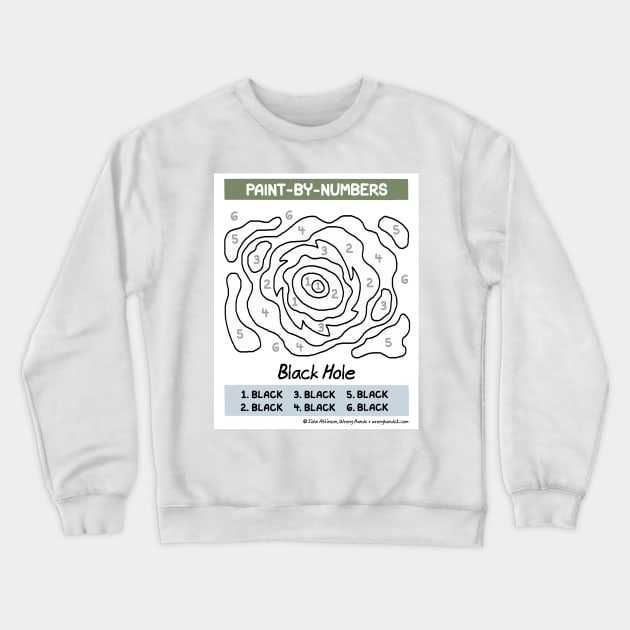 Paint-by-numbers Crewneck Sweatshirt by WrongHands